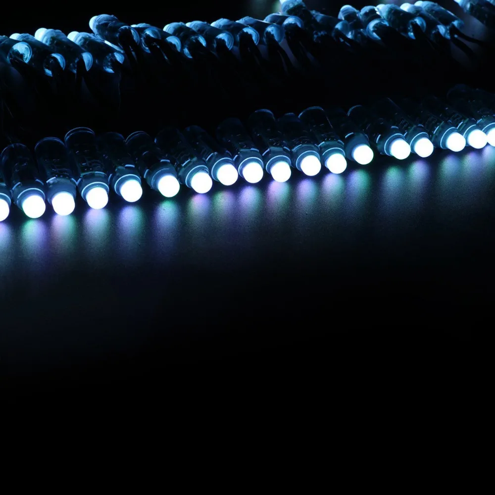 200 шт. диффузорный цифровой RGB светодиодный пиксель WS2811 индивидуальная адресная