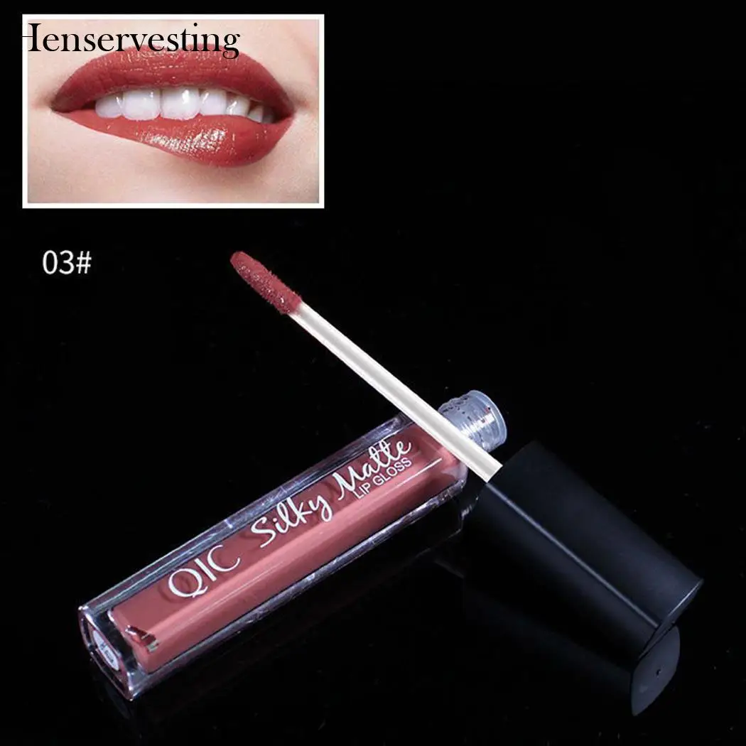 Макияж новый косметический матовый долговечный Винтажный стиль мягкая губная