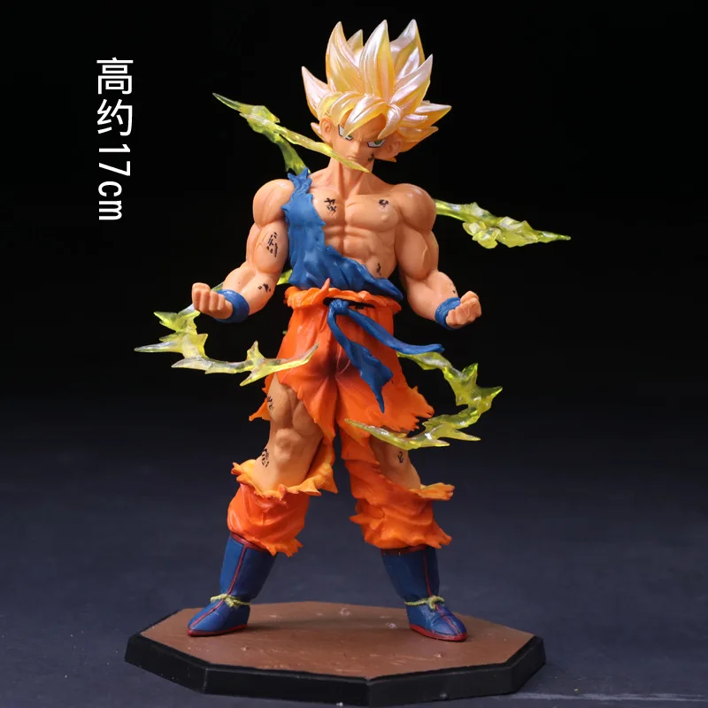 Новейшие 18 см 6 8 &quotДраконий жемчуг Z Super Saiyan Goku Son Gokou ПВХ Фигурки Модель