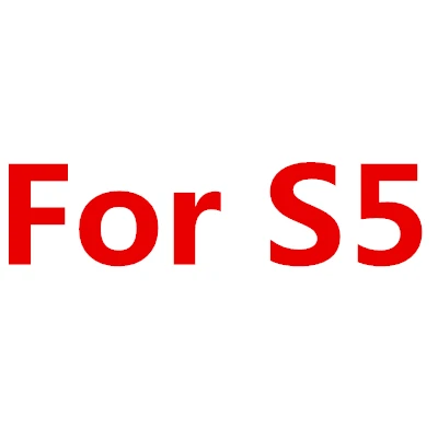 For S5 Прозрачные силиконовые чехлы для samsung galaxy S3 S4 S5 мини S6 S7 край S8 плюс J1 J3 J5 A3 A5 J7 Core Grand Prime Note 4 - Цвет: For S5