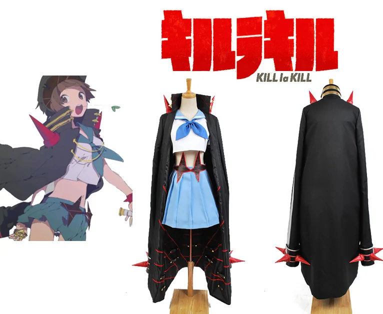 KILL la Mako Mankanshoku Гоку униформа сексуальный костюм Хэллоуин карнавал|halloween