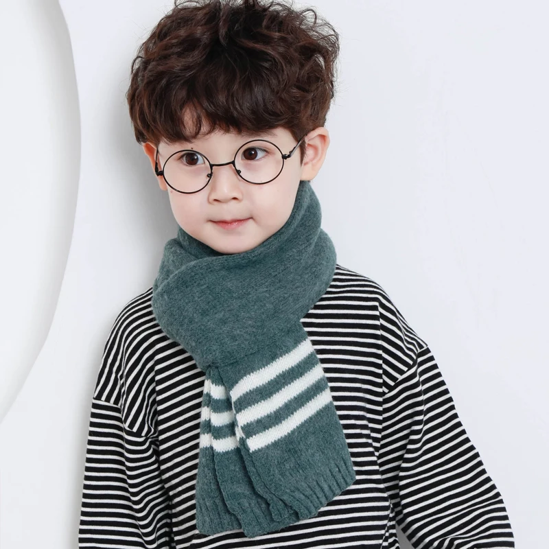 2018 зимний детский кашемировый шарф мягкий теплый для мальчиков и девочек длинный