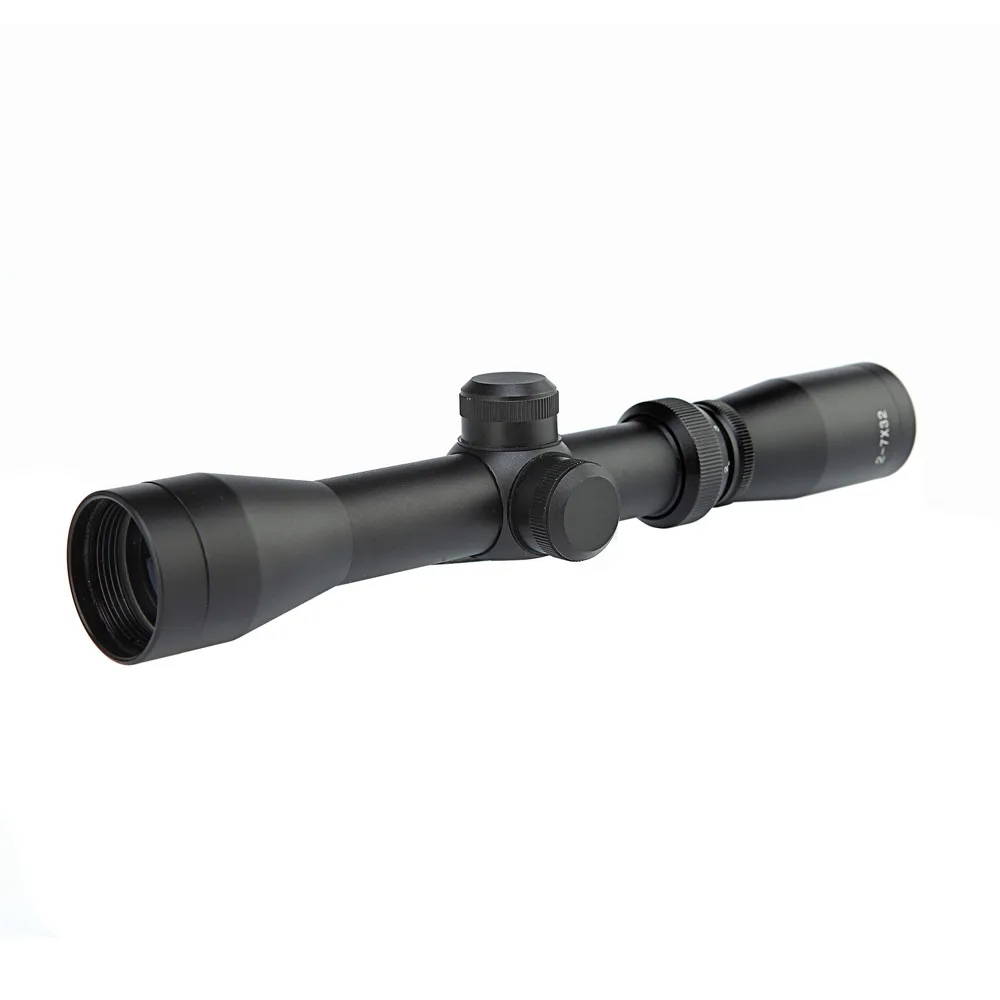2-7x32 Red Green Dot Sight Scope Hunting Sniper Airsoft Rifle Tactical Optics Air Gun Riflescope |