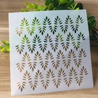 leaf lace openwork painting template embossing diy craft accessories sjablonen for scrapbooking stencil reusable