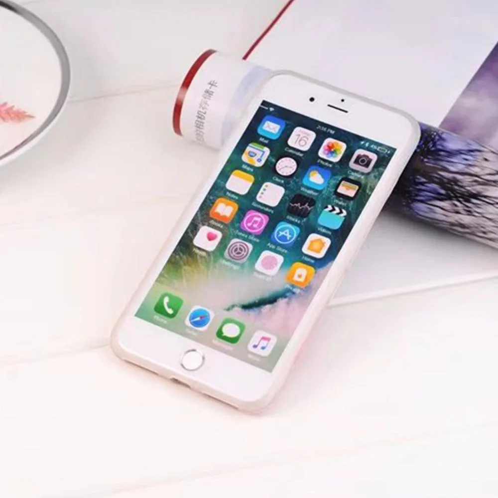 Новый IMD задний Чехол под мрамор для iphone X 6 6s Plus чехол TPU карамельный камень 7 8 plus