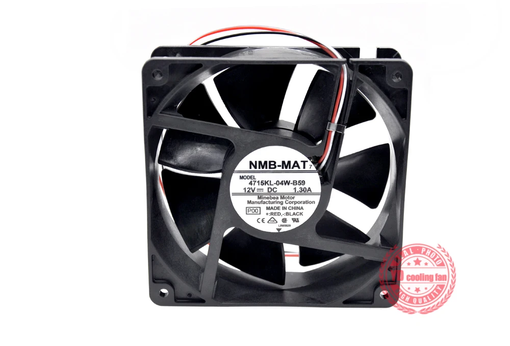 Новый NMB MAT 4715KL 04W B59 DC12V 12038 частота 1.3A Вентилятор охлаждения| |
