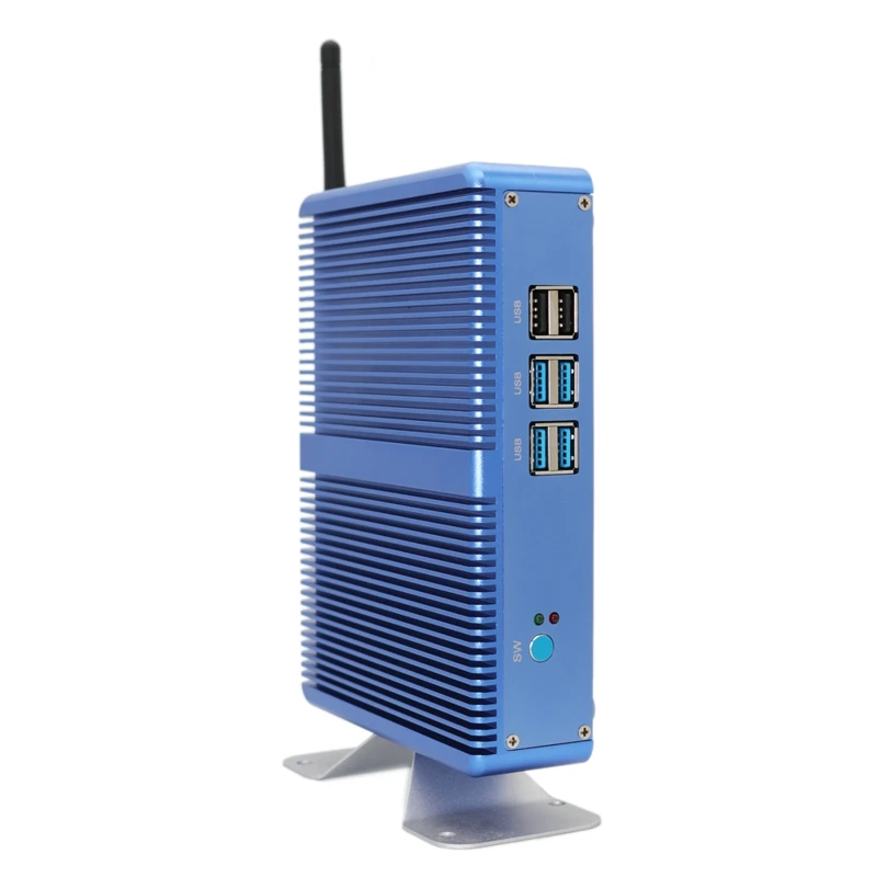 Мини ПК без вентилятора Intel Core i3 i5 i7 Windows 10 Pro DDR3 2 4 ГГц 4K HTPC WiFi HDMI VGA TV box|Мини ПК| |