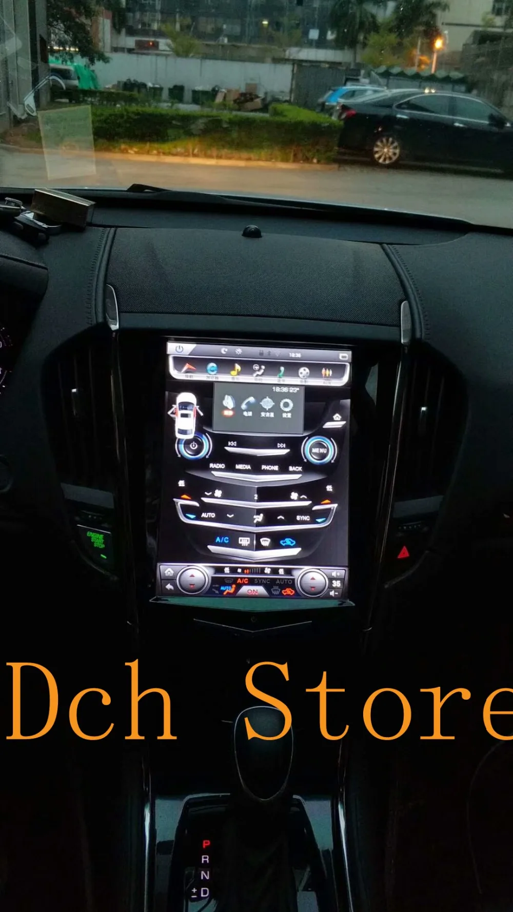 10,4 дюймов вертикальный экран Tesla стиль автомобильный dvd-плеер Android 6,0 gps для Cadillac ATS ATSL XTS SRX 2013- навигационное радио