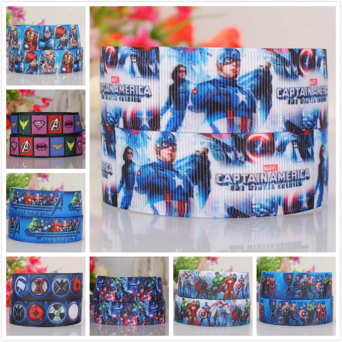 Лента мстителя с принтом в виде героев лента из грогрина отправка случайном