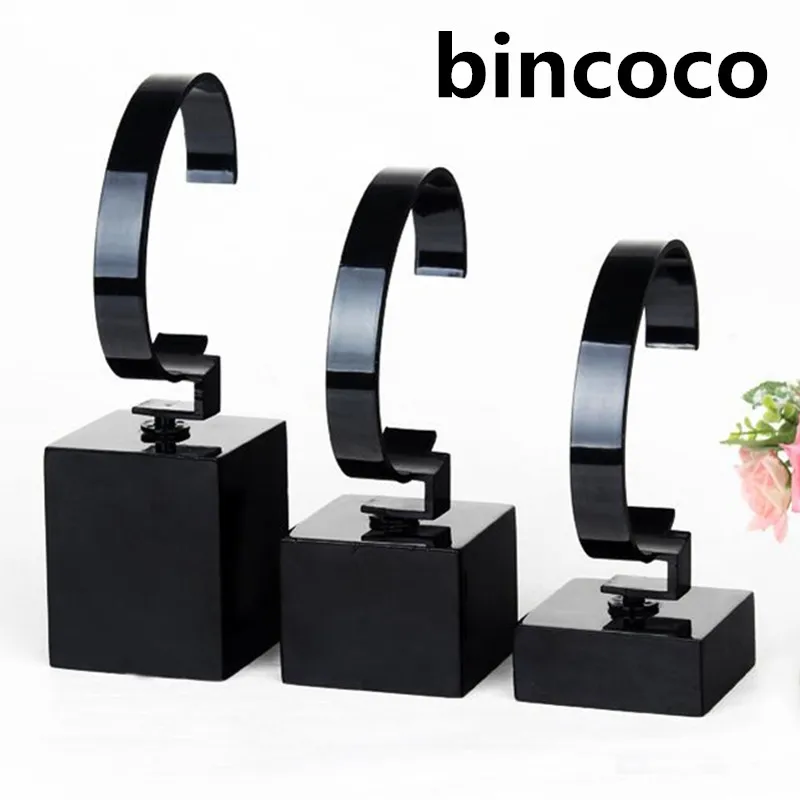 Bincoco Лидер продаж Форма C смотреть Дисплей стойки организовать frame три набор часы