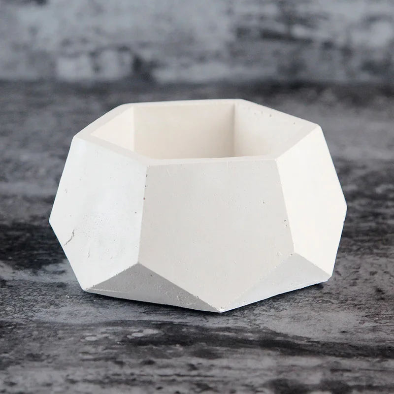 Новый силиконовый бетон Schimmel Geometrische Bloempotten цемента Vaas Handgemaakte ящик для комнатных