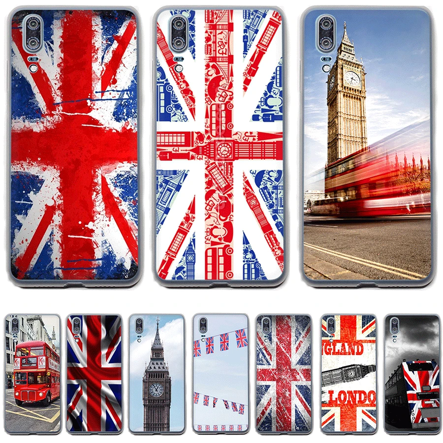 Чехол для телефона с британским флагом Union Jack Mate 10 20 Pro Lite Nova 2i 2 3 4 4i | Мобильные