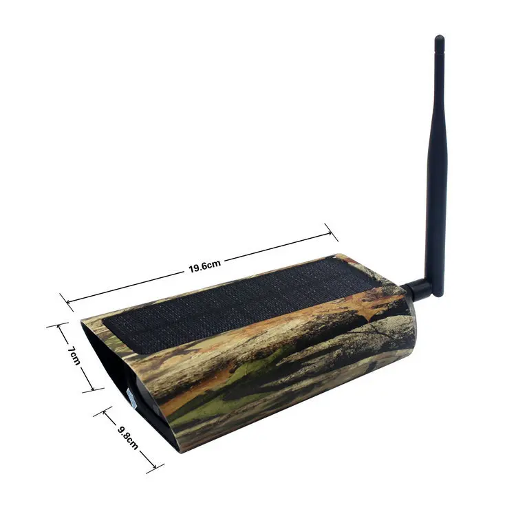 PDDHKK 2,4G wifi Беспроводная камера для фотоохоты ip-камера на солнечной батарейке камера для наблюдения за дикой природой IR ночного видения животные фото ловушки камуфляж