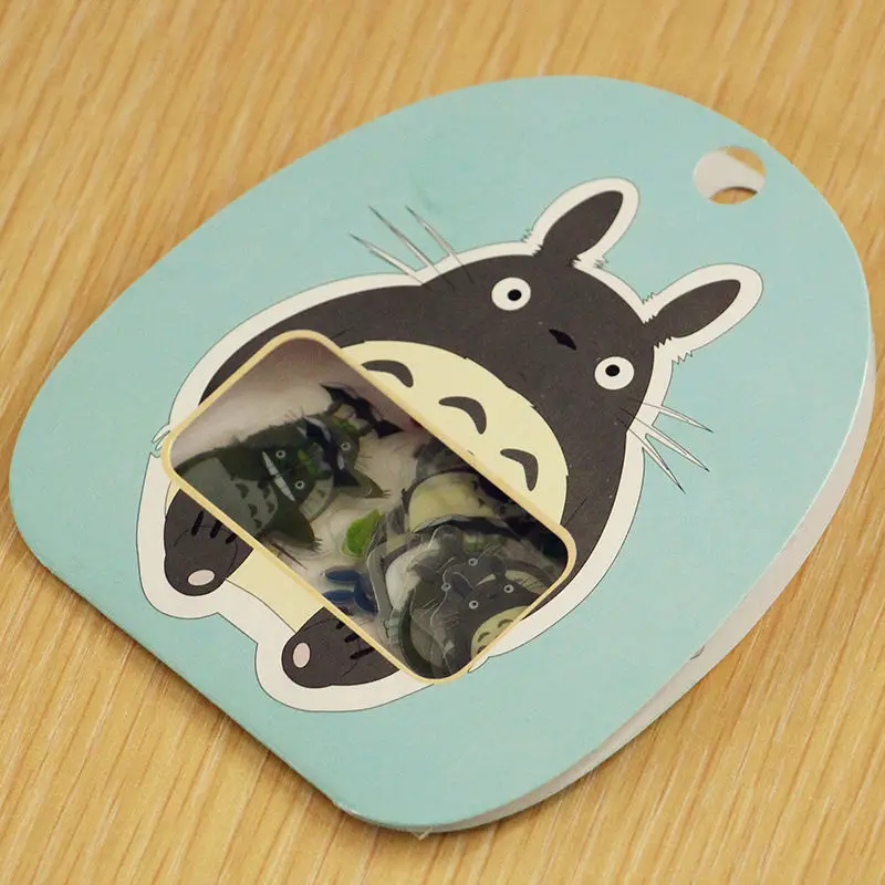 60 шт./пакет милые с изображением героя мультфильма Мой сосед Тоторо декоративный