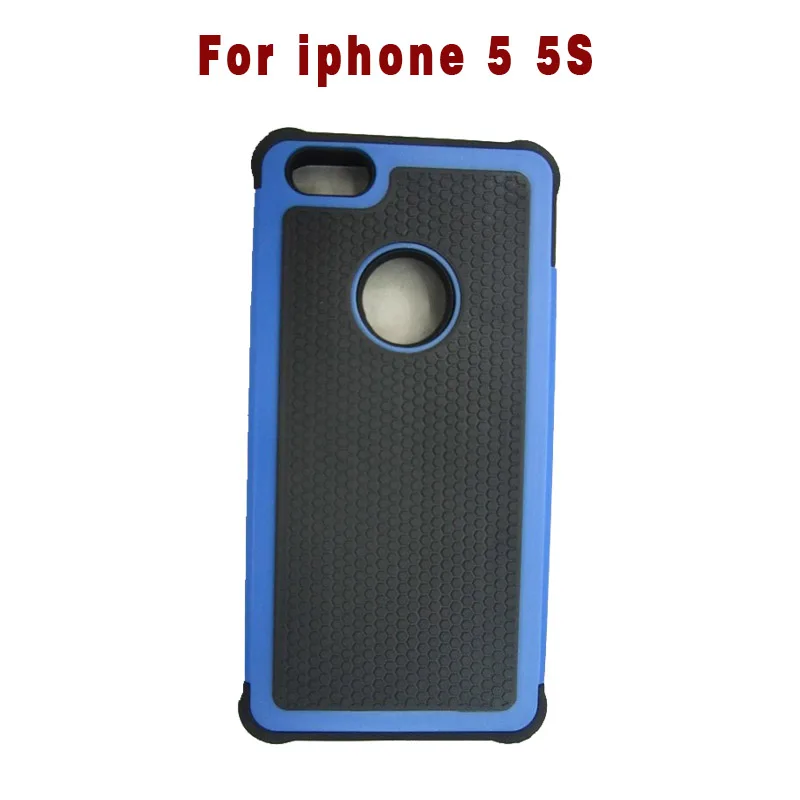 4S 5S 6S Чехол ударопрочный чехол жесткий силиконовый чехол для Apple iPhone 6 6S 5 5S SE 4 4S жесткий чехол амортизирующий чехол - Цвет: Розовый