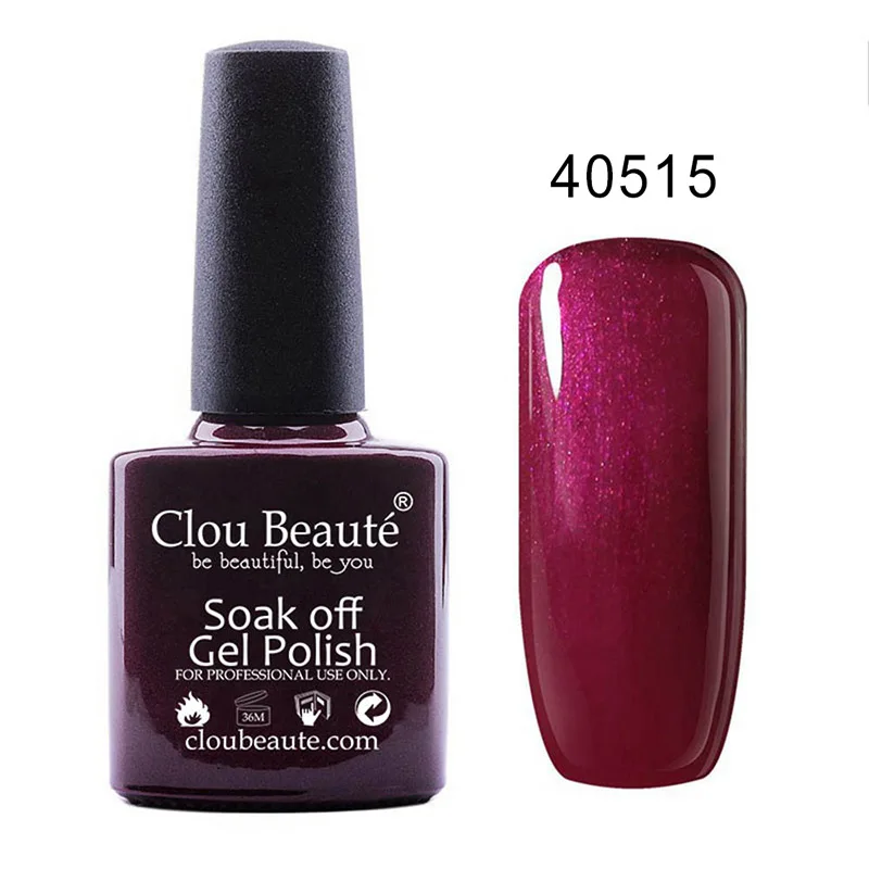Гель лак для ногтей Clou Beaute УФ unhas em гель грунтовка впитывающий 79 ярких цветов