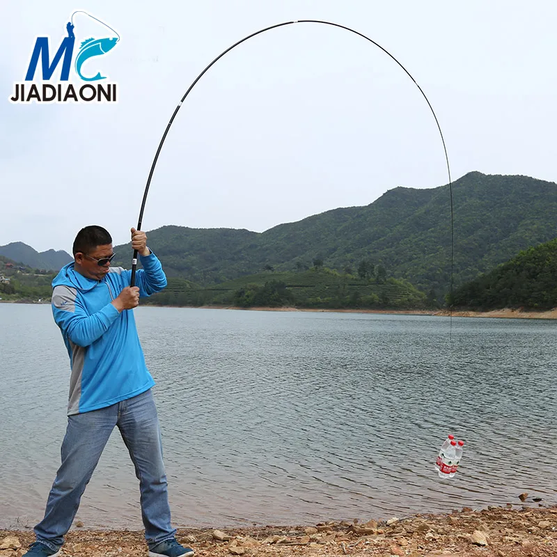 JIADIAONI 99% Углеродного Волокна 3 6 М 4 5 м 7 2 Carpfishing телескопическая Тайвань Спиннинг