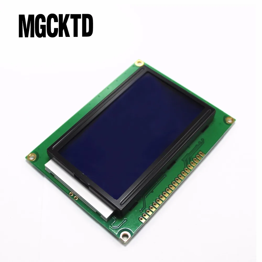 12864 дюйма 128x64 точки Цветовая подсветка ЖК дисплей модуль для arduino raspberry pi|module lcdmodule