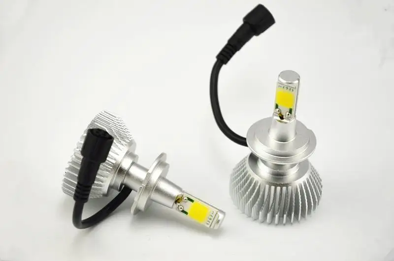 

2pcs Headlight Conversion Kit 40w 6000K H7 12V/24V Head light Car Xenon White Headlight Lamp High Low Kit Globes Bulbs LED