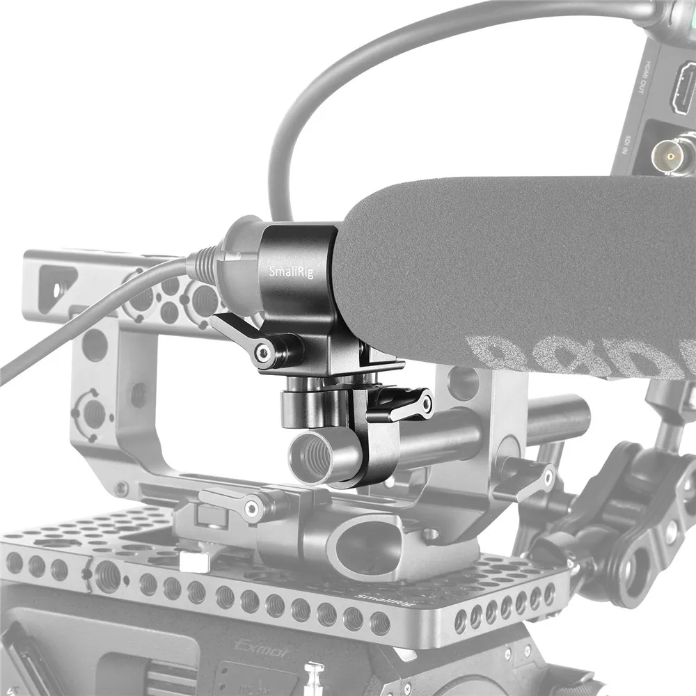 Универсальный держатель микрофона для камеры SmallRig DSLR зажим пистолета диаметр 19 25
