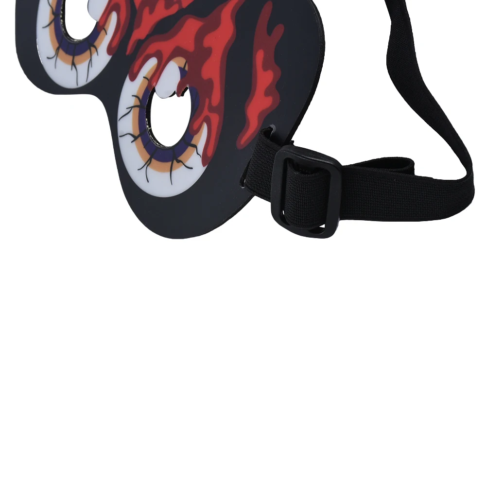 Хэллоуин с подсветкой голосовые активированные очки маска для ночного клуба