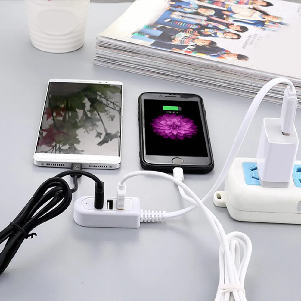 Высокая Скорость 3 Порты и разъёмы USB концентратор 3A мульти-Сплиттер расширения настольных ПК ноутбук адаптер для компьютера ПК жесткие диски для ноутбуков 1 шт