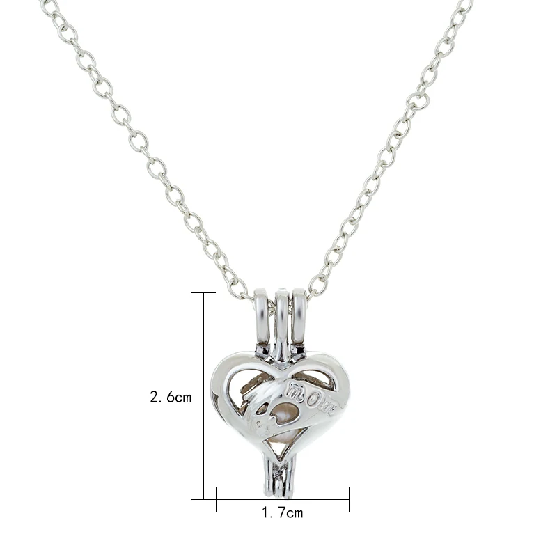 Подвески для мамы жемчужное колье с кулоном в виде клетки медальон винтажный