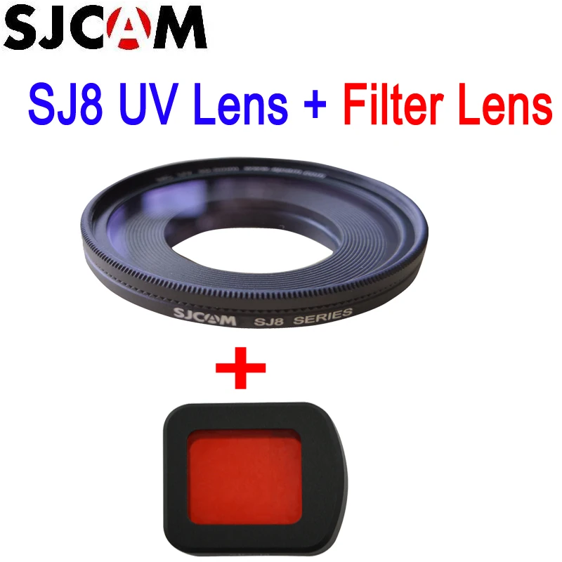 Option 4 SJCAM SJ8 Дайвинг CPL фильтр объектив металлическая рамка водонепроницаемый чехол Защитная крышка для объектива для SJ8 Pro/SJ8 Plus/SJ8 Air - Цвет: Option 4
