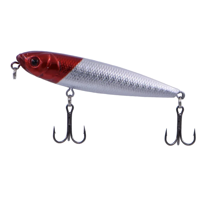 1Pcs Pencil Fishing Lure 8cm 9g Floating Wobbler Topwater Sub Surface Hard Bait Artificial Carp Lures | Спорт и развлечения