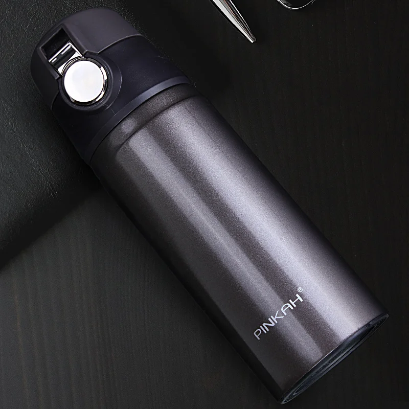 

Pinkah 350ML 304 stainless steel portable thermos Cup Thermo Mug Vacuum Flask thermoses Coffee Mug Travel water bottle