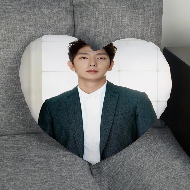 Pillow Case Kpop чехол для подушки LEE JOON GI в форме сердца, Наволочка на заказ на молнии, чехол для подушки, просто покрытие, без сердцевины, для спальни, свадебного украшения - Цвет: Pillow Case