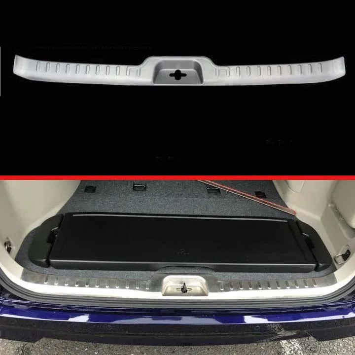 Для NISSAN SERENA C27 2017 2018 2019 Нержавеющая сталь задняя защитная накладка на багажник