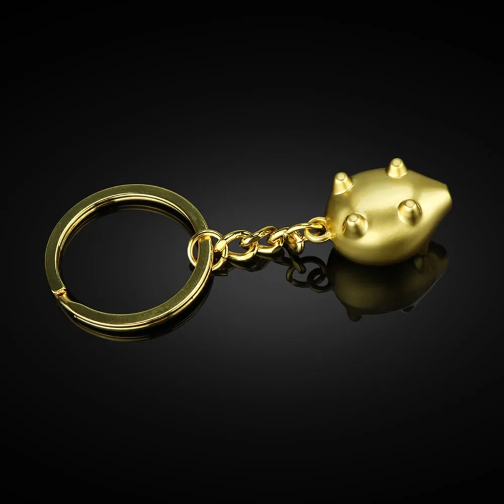 Zodiac Piglet Key Ring Gift Pendant Metal Gold Pig Silver llaveros para mujer porte clef portachiavi | Украшения и аксессуары