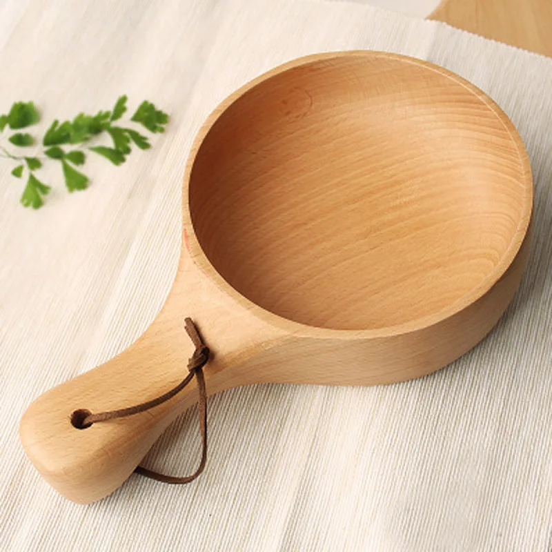 Твердая деревянная чаша для рук творческая личность кимчи салат | Дом и сад