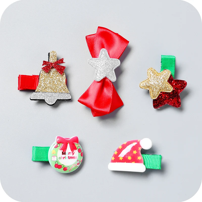 Рождественские праздничные банты для кошек собак милые аксессуары щенков набор