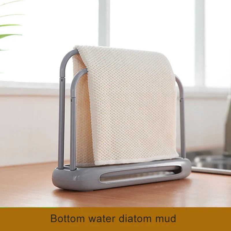 Кухонная полка для раковины сливная тряпичная стойка губка мыла хранения