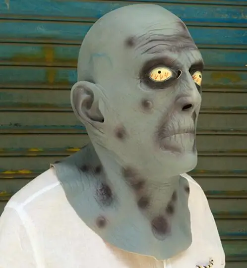 Высококачественная Реалистичная латексная полноголовая маска на Хэллоуин для