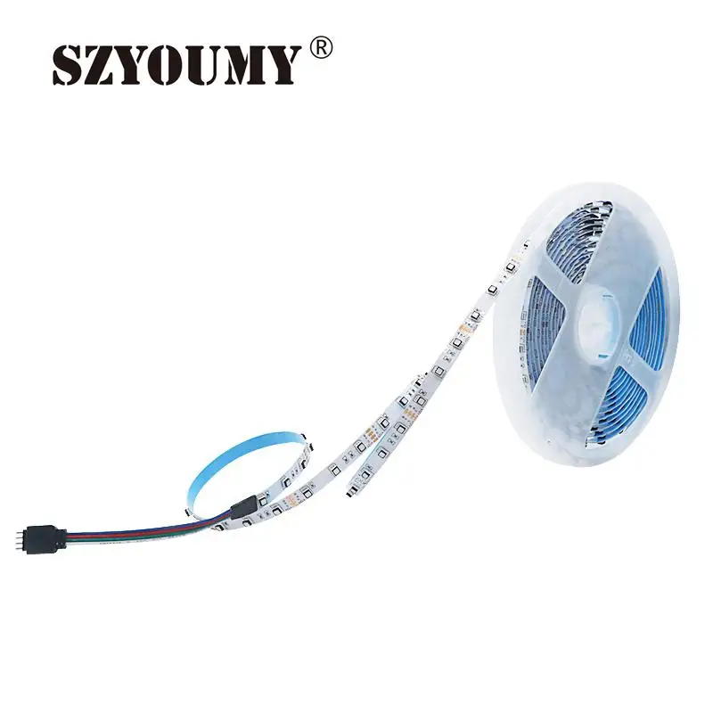 Новое поступление 2019 г. гибкая светодиодная лента SZYOUMY RGB высокой яркости SMD 3535 с