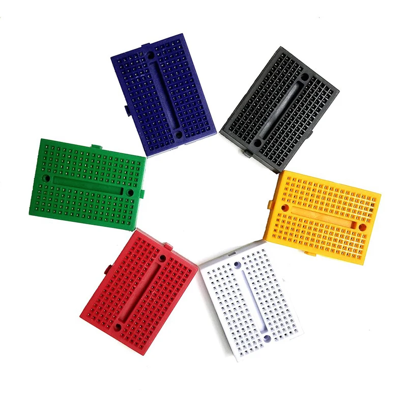 170 точек привязки мини макетная плата без пайки фотопечатная для Arduino DIY с 6