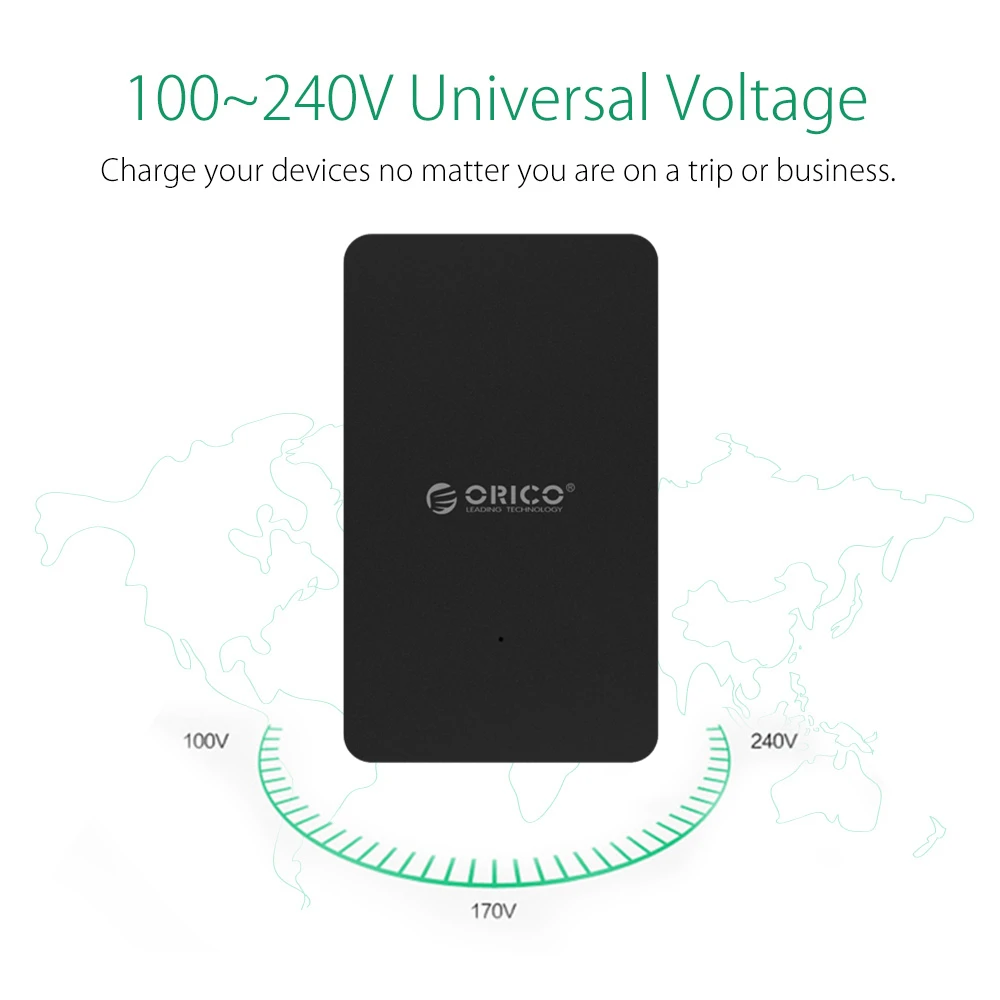 ORICO USB зарядное устройство 4/5/6 порт 5V2.4A настольное для планшета телефона