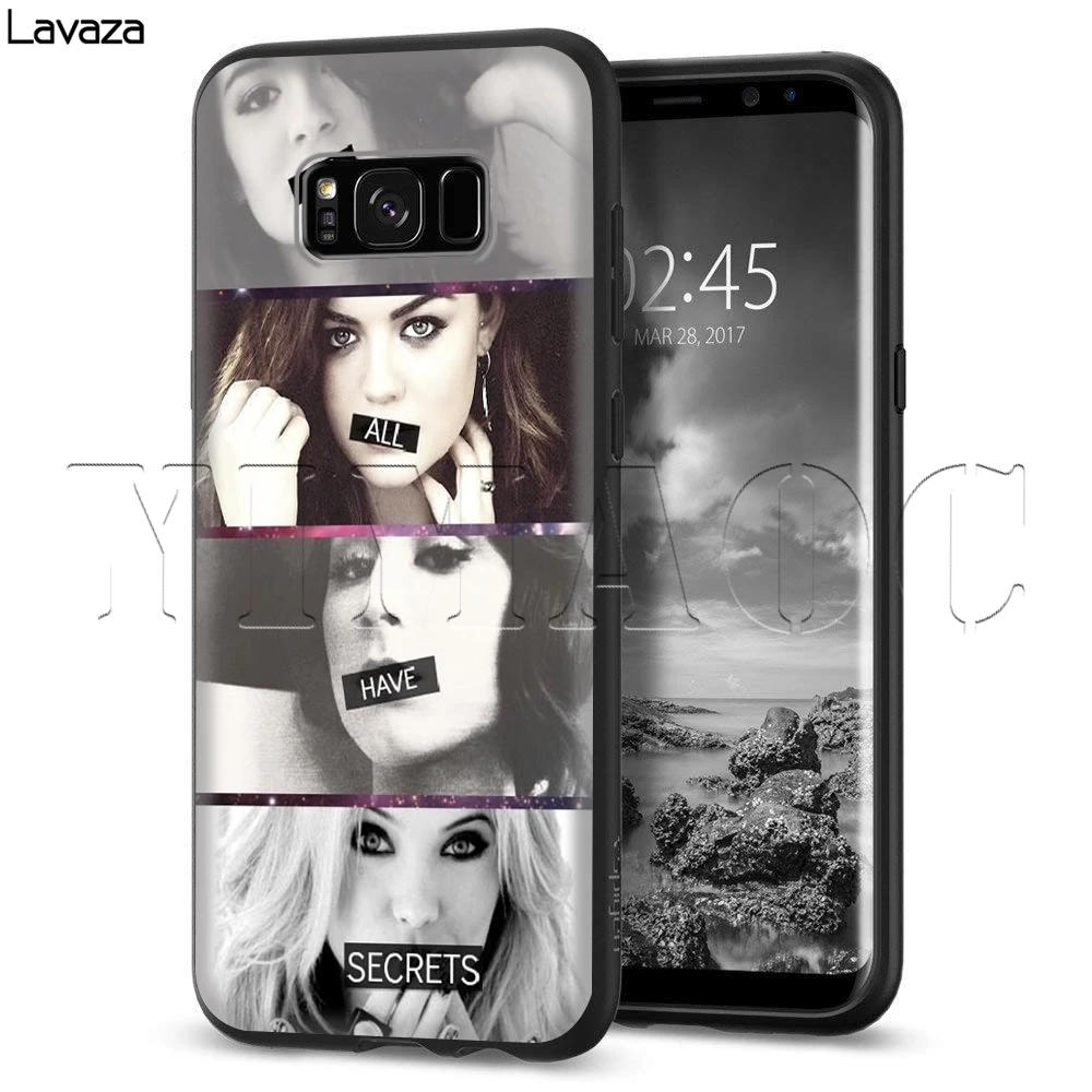 Lavaza надписью Pretty Little Liars и чехол для Samsung Галактики S6 S7 край J6 S8 S9 S10 плюс A3 A5 A6 A7 A8 A9