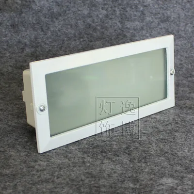 IP54 алюминий открытый сад шаг огни Led освещение пола лестницы дома черный/белый