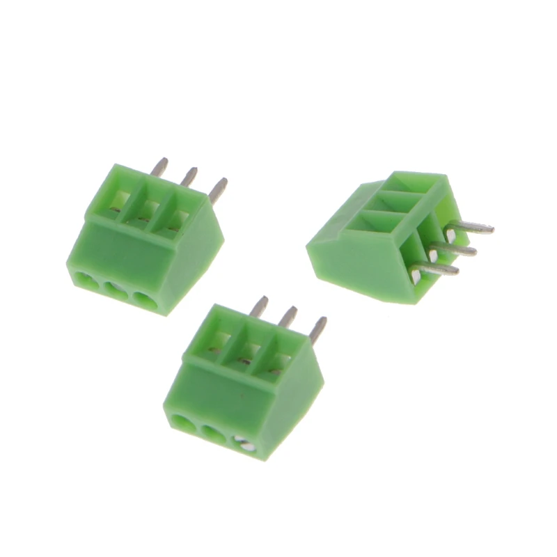 10 шт. 2Pin-10Pin винтовые печатные платы клеммные блоки коннектор 2,54 мм Шаг электрическое оборудование и принадлежности разъемы и клеммы