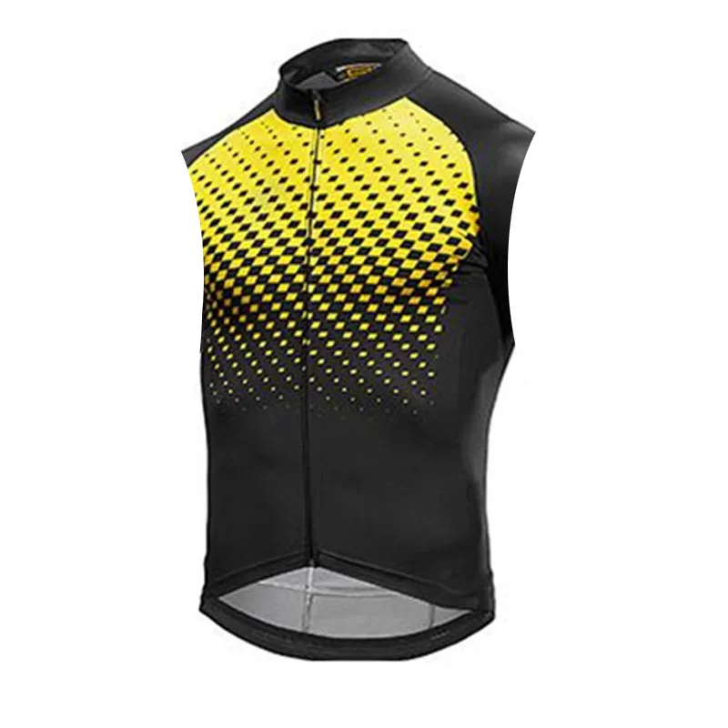 2019 MAVIC для мужчин Pro Велоспорт Джерси без рукавов Одежда велоспорта велосипедная