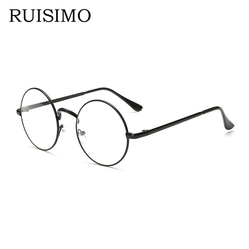 Винтажные круглые очки в оправе женские брендовые дизайнерские gafas De Sol простые