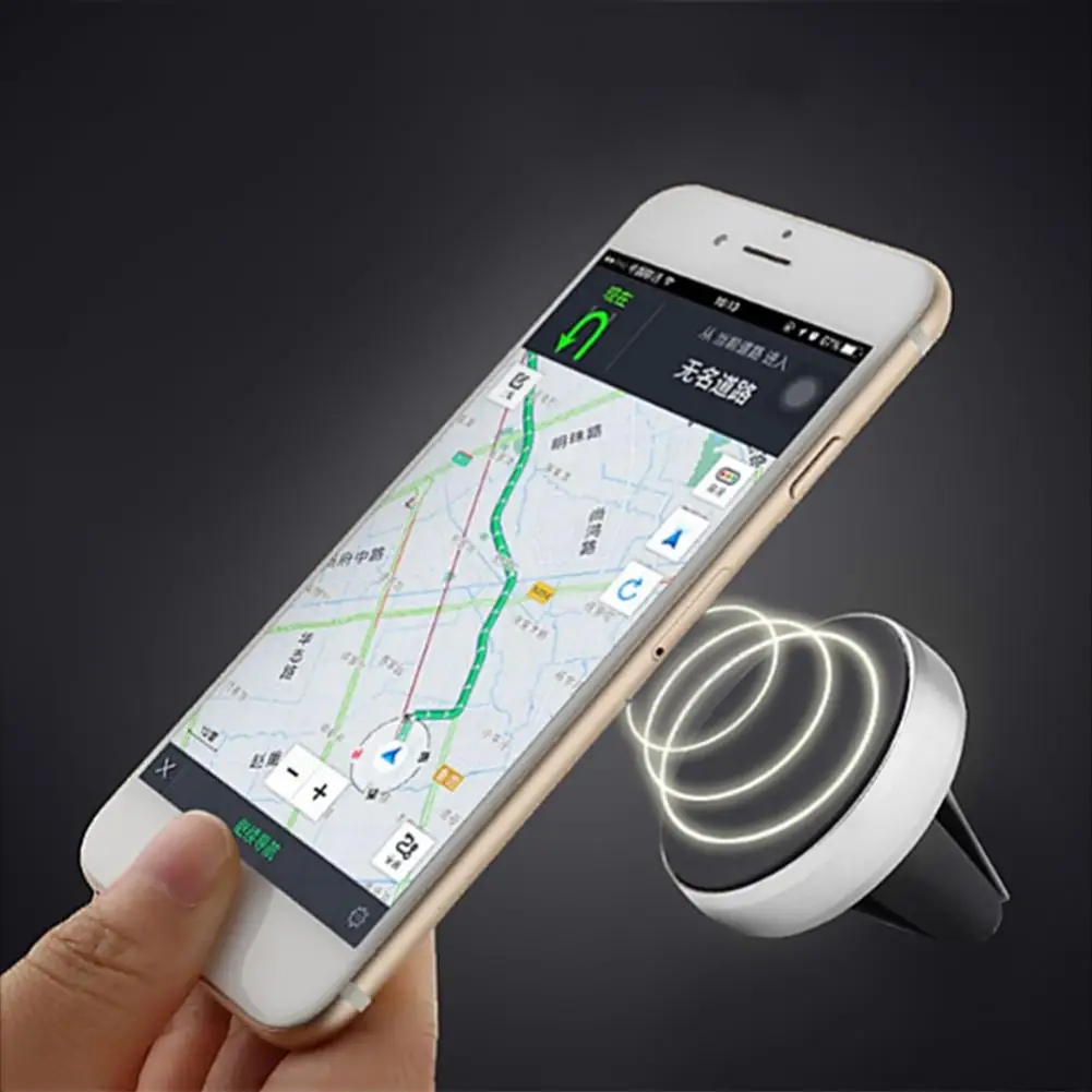 Автомобильный держатель для телефона мини Крепление на вентиляционное