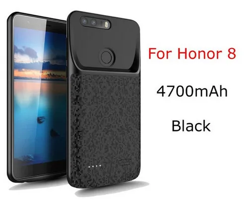 For Honor 8 4700mAh Чехол для аккумулятора Leioua 5500 мАч для Honor 8 9 10 Lite, внешний чехол для зарядки, новинка для huawei P30 P20 Lite Pro power Bank - Цвет: For Honor 8 4700mAh