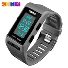 Часы наручные SKMEI мужскиеженские с обратным отсчетом, спортивсветодиодный цифровые, с хронографом и будильником, водонепроницаемость 50 м, 2018