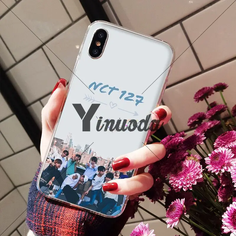 Yinuoda NCT U 127 мечта красочные милые аксессуары для телефона чехол Apple iPhone 8 7 6 6S Plus X XS
