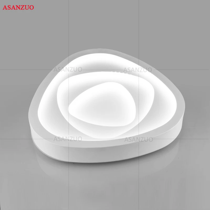 Креативные треугольные потолочные светильники художественная Светодиодная